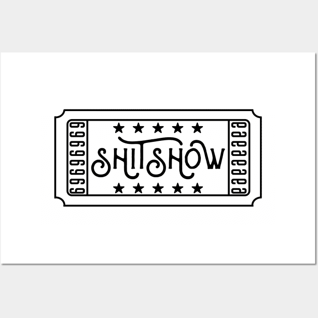 Show Ticket. Wall Art by Riel